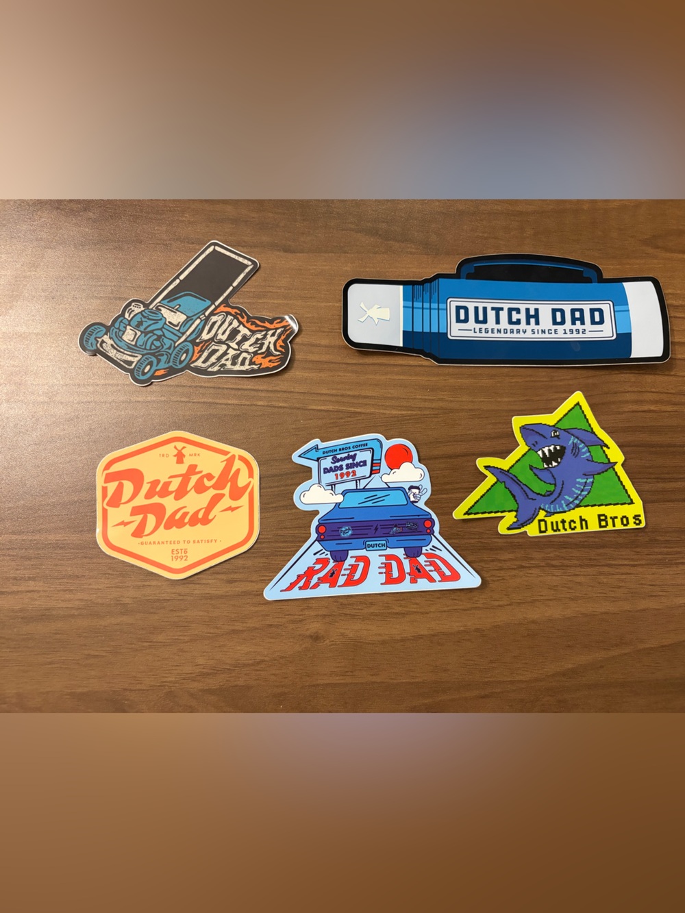 Dutch Bros Sticker Set
